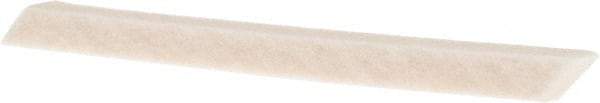 Value Collection - Soft Density Wool Felt Polishing Stick - 4" Long x 1/4" Wide x 1/4" Thick - Caliber Tooling