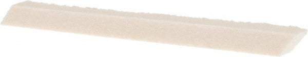 Made in USA - Medium Density Wool Felt Polishing Stick - 4" Long x 1/4" Wide x 1/4" Thick - Caliber Tooling