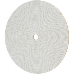 Value Collection - 16" Diam x 1/4" Thick Unmounted Buffing Wheel - 20 Ply, Polishing, 1-1/4" Arbor Hole, Hard Density - Caliber Tooling