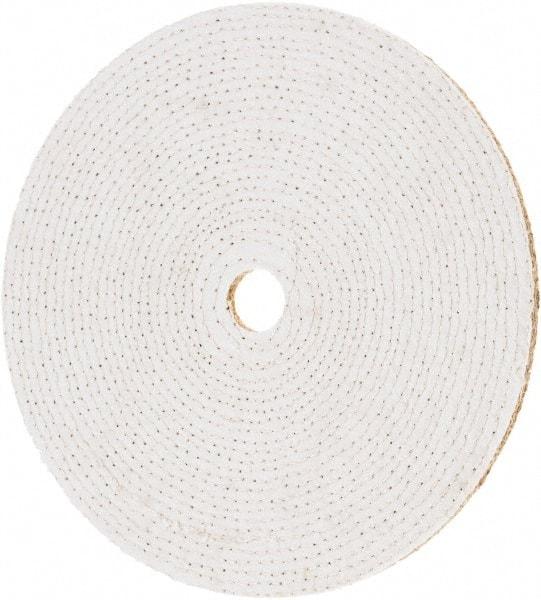 Value Collection - 12" Diam x 1/4" Thick Unmounted Buffing Wheel - 20 Ply, Polishing, 1-1/4" Arbor Hole, Hard Density - Caliber Tooling