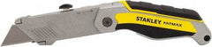 Stanley - Fixed Folding Utility Knife - 2-3/8" Blade, Bi-Material Handle Handle, 1 Blade Included - Caliber Tooling