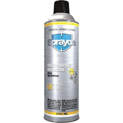 Sprayon - 13.75 oz Aerosol Aluminum General Purpose Grease - Red, 480°F Max Temp, NLGIG 2, - Caliber Tooling