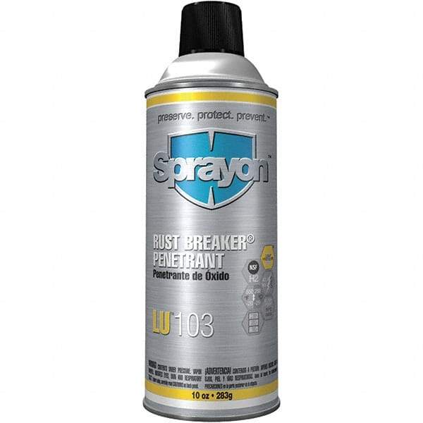 Sprayon - 14 oz Rust Solvent/Penetrant - Comes in Can - Caliber Tooling