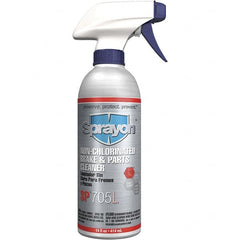 Sprayon - Acetone Brake Parts Cleaner - 14 oz Aerosol Can with Trigger - Caliber Tooling