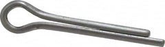 Made in USA - 5/32" Diam x 1" Long Extended Prong Cotter Pin - Grade 18-8, Uncoated, Stainless Steel - Caliber Tooling