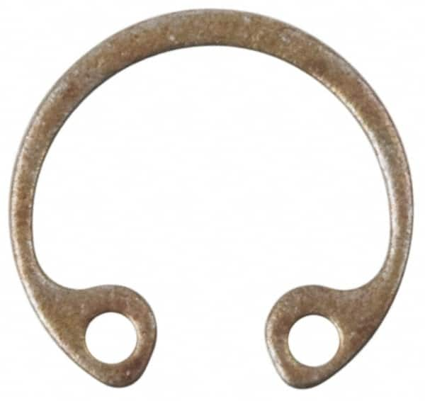 Rotor Clip - 0.062" Thick, Phosphate Finish, Steel Snap Internal Retaining Ring - 0.068" Groove Width, 0.061" Groove Depth, 2.122" Groove Diam, Grade 1060-1090 - Caliber Tooling