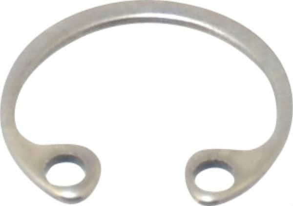 Rotor Clip - 0.015" Thick, Stainless Steel Snap Internal Retaining Ring - 0.02" Groove Width, 0.009" Groove Depth, 0.268" Groove Diam, Grade 15-7 Grade 632 - Caliber Tooling