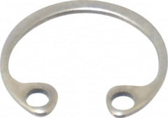 Rotor Clip - 0.015" Thick, Stainless Steel Snap Internal Retaining Ring - 0.02" Groove Width, 0.009" Groove Depth, 0.268" Groove Diam, Grade 15-7 Grade 632 - Caliber Tooling