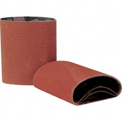 WALTER Surface Technologies - 3-1/2" Wide x 15-1/2" OAL, 120 Grit, Zirconia Alumina Abrasive Belt - Zirconia Alumina, Coated, Cloth Backing - Caliber Tooling