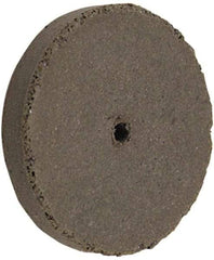 Cratex - 7/8" Diam x 1/8" Hole x 1/4" Thick, Surface Grinding Wheel - Medium Grade, No Recess - Caliber Tooling