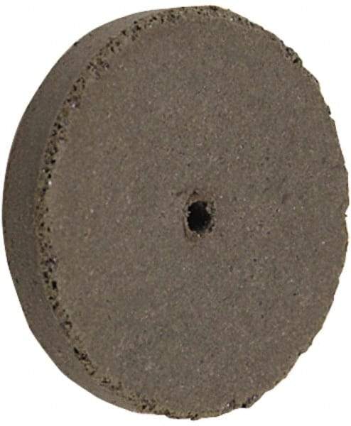 Cratex - 7/8" Diam x 1/8" Hole x 3/16" Thick, Surface Grinding Wheel - Medium Grade - Caliber Tooling