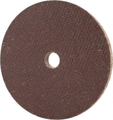 Cratex - 2" Diam x 1/4" Hole x 1/8" Thick, 54 Grit Surface Grinding Wheel - Aluminum Oxide, Type 1, Coarse Grade, 27,120 Max RPM, No Recess - Caliber Tooling