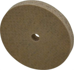 Cratex - 1" Diam x 1/8" Hole x 1/8" Thick, 80 Grit Surface Grinding Wheel - Aluminum Oxide, Type 1, Medium Grade, 36,290 Max RPM, No Recess - Caliber Tooling