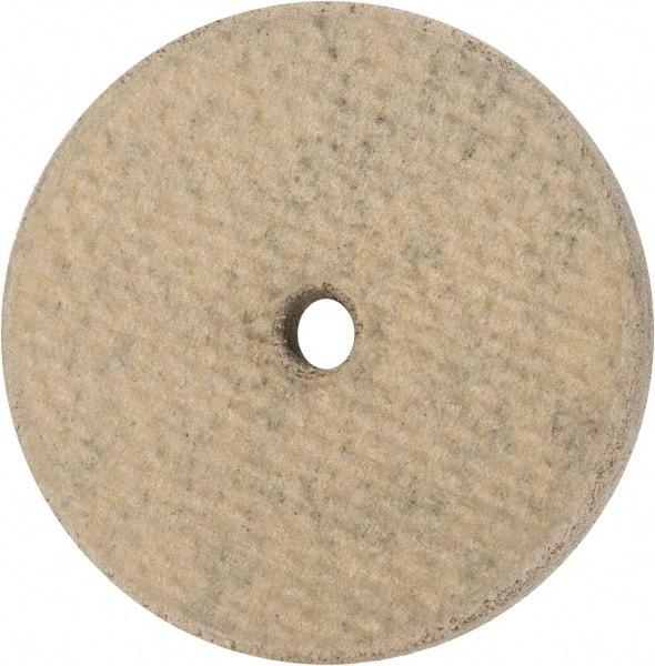 Cratex - 1" Diam x 1/8" Hole x 1/8" Thick, 120 Grit Surface Grinding Wheel - Aluminum Oxide, Type 1, Fine Grade, 36,290 Max RPM, No Recess - Caliber Tooling