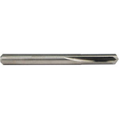 OSG - #40, 2.49mm, 140° Point, Solid Carbide Straight Flute Drill Bit - Caliber Tooling