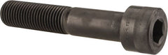 Hex Head Cap Screw: 1-3/4 5 x 16″, Alloy Steel, Black Oxide Finish - Partially Threaded, 1-1/4″ Hex