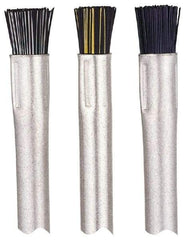 Gordon Brush - Parts Washer Flow-Through Brush - 1/2" Long, Nylon Bristles - Caliber Tooling