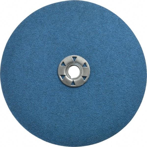 Norton - 7" Diam 60 Grit Fiber Disc - Medium Grade, Zirconia Alumina, Series F826 - Caliber Tooling