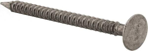 Value Collection - 13 Gauge, 1-1/2" OAL Underlayment Nails - Annular Thread Shank, Grade 2 Steel, Uncoated - Caliber Tooling