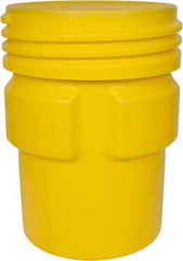 Eagle - 95 Gallon Closure Capacity, Screw On Closure, Yellow Overpack - 55 Gallon Container, Polyethylene, 660 Lb. Capacity, UN 1H2/X300/S Listing - Caliber Tooling