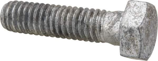 Value Collection - 5/16-18 Thread, 1-1/4" Length Under Head, Steel Hex Head Bolt - Hot Dipped Galvanized Coated, 1/2" Hex, ANSI/ASME B18.2.2 & ASME B18.2.1, Grade 2 - Caliber Tooling