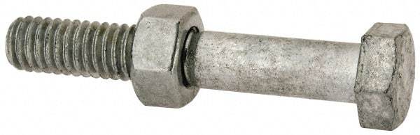 Value Collection - 5/16-18 Thread, 2" Length Under Head, Steel Hex Head Bolt - Hot Dipped Galvanized Coated, 1/2" Hex, UNC Thread, ANSI/ASME B18.2.2 & ASME B18.2.1, Grade 2 - Caliber Tooling