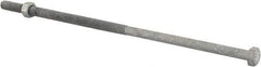 Value Collection - 3/8-16 Thread, 11" Length Under Head, Steel Hex Head Bolt - Hot Dipped Galvanized Coated, 9/16" Hex, ANSI/ASME B18.2.2 & ASME B18.2.1, Grade 2 - Caliber Tooling