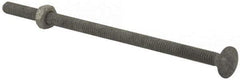 Value Collection - 1/4-20 UNC 5-1/2" Length Under Head, Standard Square Neck, Carriage Bolt - 1006-1050 Steel, Galvanized Zinc-Plated Finish - Caliber Tooling