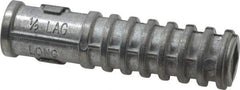 Value Collection - 1/2" Diam, 3/4" Drill, Lag Shield Concrete Anchor - Alloy Steel - Caliber Tooling