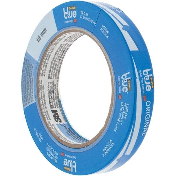 3M - 0.7" Wide Masking & Painters Tape - 8.6 mil Thick - Caliber Tooling