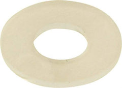 Made in USA - #10 Screw, Grade 6/6 Nylon Standard Flat Washer - 4.95mm ID x 11.1mm OD, 0.79mm Thick - Caliber Tooling