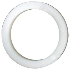 Made in USA - 13/16" Screw, Grade 6/6 Nylon Standard Flat Washer - 20.62mm ID x 26.85mm OD, 3.18mm Thick - Caliber Tooling