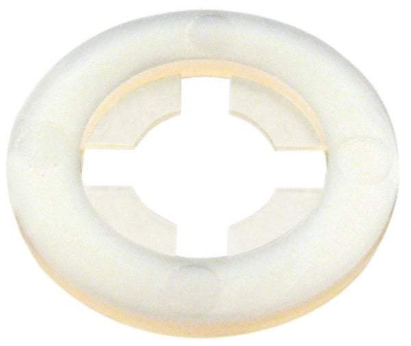 Made in USA - 1/2" Screw, 0.468" ID, Nylon Internal Tooth Lock Washer - 1-1/8" OD, Grade 6/6 - Caliber Tooling