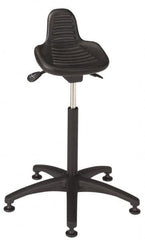 Bevco - Sit-Stand Stool - Polyurethane Seat, Black - Caliber Tooling