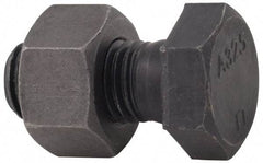 Value Collection - 1-8 Thread, 7" Length Under Head, Steel Hex Head Bolt - Uncoated, UNC Thread, ASTM A325 - Caliber Tooling