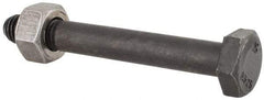 Value Collection - 1/2-13 Thread, 4" Length Under Head, Steel Hex Head Bolt - Uncoated, UNC Thread, ASTM A325 - Caliber Tooling