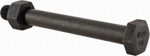 Value Collection - 3/4-10 Thread, 7" Length Under Head, Steel Hex Head Bolt - Uncoated, UNC Thread, ASTM A325 - Caliber Tooling