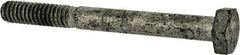 Value Collection - 1/4-20 Thread, 2-1/2" Length Under Head, Steel Hex Head Bolt - Hot Dipped Galvanized Coated, UNC Thread, ASTM A307, Grade 2 - Caliber Tooling