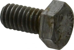 Value Collection - 5/16-18 Thread, 5/8" Length Under Head, Steel Hex Head Bolt - Uncoated, UNC Thread, ASTM A307, Grade 2 - Caliber Tooling