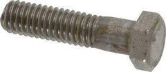 Value Collection - 3/8-16 UNC, 1-1/2" Length Under Head Hex Head Cap Screw - Partially Threaded, Grade 2 Steel, Uncoated