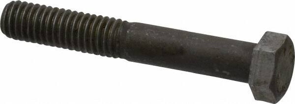 Value Collection - 3/8-16 Thread, 2-1/2" Length Under Head, Steel Hex Head Bolt - Uncoated, UNC Thread, ASTM A307, Grade 2 - Caliber Tooling