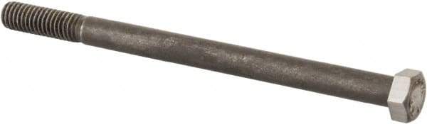 Value Collection - 3/8-16 Thread, 5-1/2" Length Under Head, Steel Hex Head Bolt - Uncoated, UNC Thread, ASTM A307, Grade 2 - Caliber Tooling