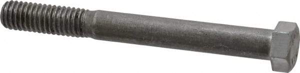 Value Collection - 7/16-14 Thread, 4" Length Under Head, Steel Hex Head Bolt - Uncoated, UNC Thread, ASTM A307, Grade 2 - Caliber Tooling