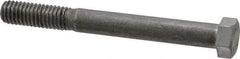 Value Collection - 7/16-14 Thread, 4" Length Under Head, Steel Hex Head Bolt - Uncoated, UNC Thread, ASTM A307, Grade 2 - Caliber Tooling