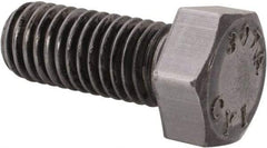 Value Collection - 1/2-13 Thread, 1-1/4" Length Under Head, Steel Hex Head Bolt - Uncoated, UNC Thread, ASTM A307, Grade 2 - Caliber Tooling