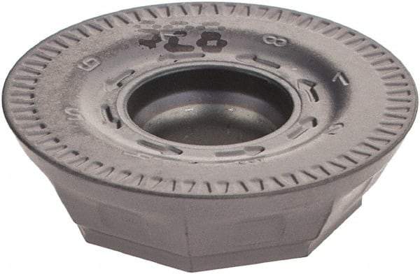 Iscar - RFMT1905 76 Grade IC928 Carbide Milling Insert - TiAlN Finish, 0.2157" Thick, 0.7772" Inscribed Circle - Caliber Tooling