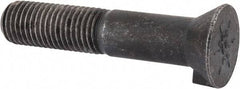 Value Collection - 7/8-9 UNC, 4-1/2" Length Under Head Bucket Tooth Bolt - Grade 8 Steel, Uncoated - Caliber Tooling