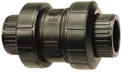 NIBCO - 1-1/2" PVDF Check Valve - Socket x Socket, 1,360 WOG - Caliber Tooling