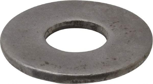 Value Collection - 7/16" Screw, Steel USS Flat Washer - 1/2" ID x 1-1/4" OD, 5/64" Thick, Plain Finish - Caliber Tooling