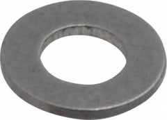 10″ Screw Standard Flat Washer: Steel, Uncoated 0.22″ ID, 0.502″ OD, 0.045″ Thick